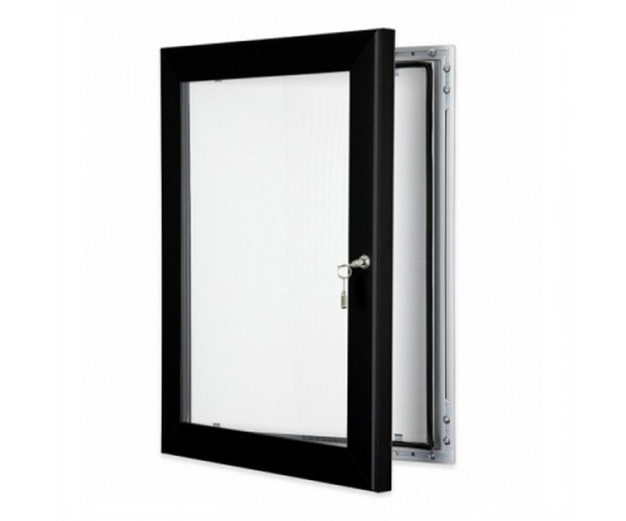 Key Lock Poster / Menu Display Case - A2 - Black