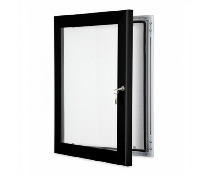 Key Lock Poster / Menu Display Case - A3 - Black