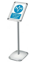 Freestanding Single Sided Decorative Display Stand - A4