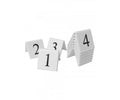 Table Top Table Numbers - 41 to 50 - White / Black