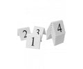 Table Top Table Numbers - 71 to 80 - White / Black