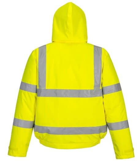 Hi-Vis Bomber Jacket - S - Yellow