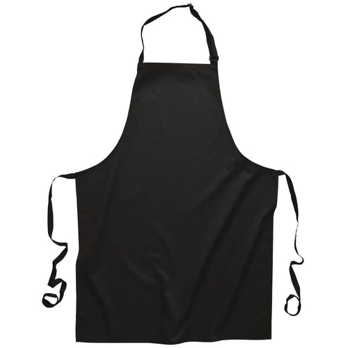 Bib Apron, Black 38x28 Inch