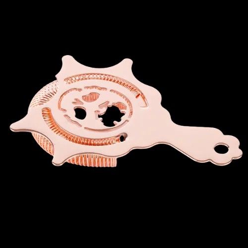 Strainer - 4 Ear - Copper Plated
