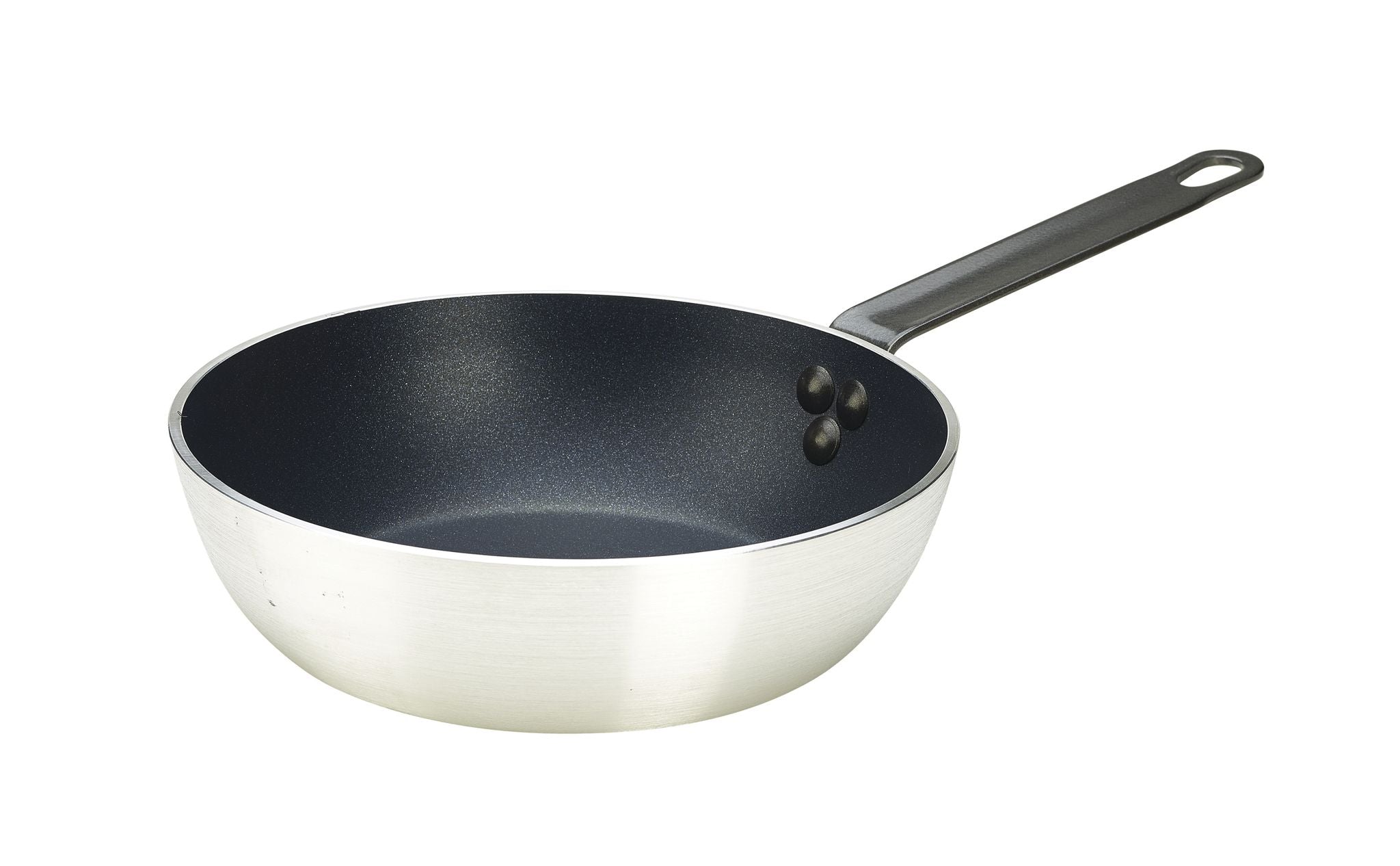 GenWare Aluminium Non-Stick Teflon Saute Pan - 24cm
