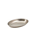 GenWare Stainless Steel Oval Vegetable Dish - 25cm