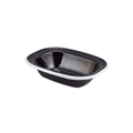 GenWare Enamel Rectangular Pie Dishes - 16cm - Black