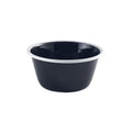 GenWare Enamel Round Deep Pie Dishes - 12cm - Black