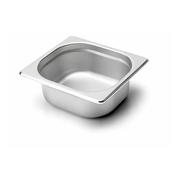 Stainless Steel Gastronorm 1/6 - 6.5cm