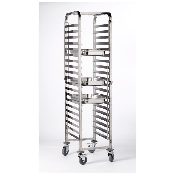 Gastronorm 1/1 Trolley - 20 Shelves