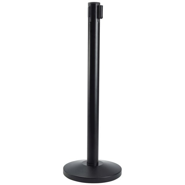 GenWare Retractable Barrier Posts - Black
