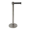 GenWare Retractable Barrier Posts - Silver / Black