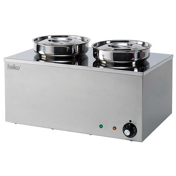 Hallco Bain Marie - Dry Heat - 2 x 4.5L