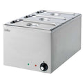Hallco Bain Marie - Wet Heat - 3 x 1/3 GN