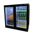 Hallco Undercounter Bottle Cooler - Double Hinged Door