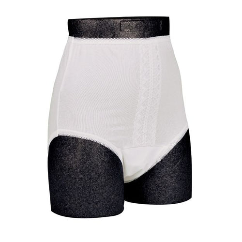 Abri-Wear Ladies Full Briefs - 36" / 38" - 120ml - White