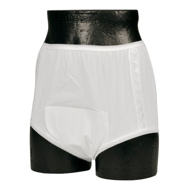 Abri-Wear Ladies Full Briefs - 52" / 54" - 250ml - White