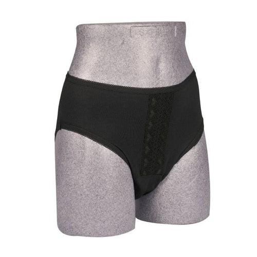 Abri-Wear Ladies Mini Briefs - 36" / 38" - 120ml - Black