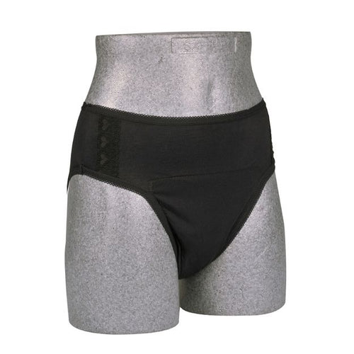 Abri-Wear Ladies Mini Briefs - 28" / 30" - 150ml - Black
