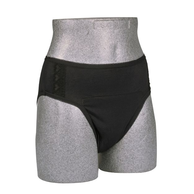 Abri-Wear Ladies Mini Briefs - 44" / 46" - 150ml - Black