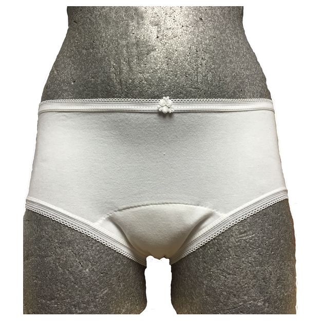 Abri-Wear Girls Briefs - 25" - 125ml - White
