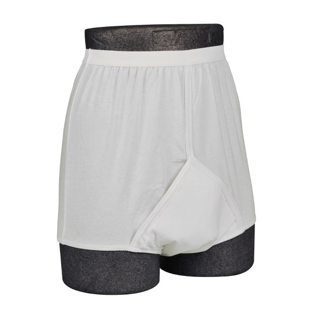 Abri-Wear Male Y-Fronts - 38" / 40" - 250ml - White