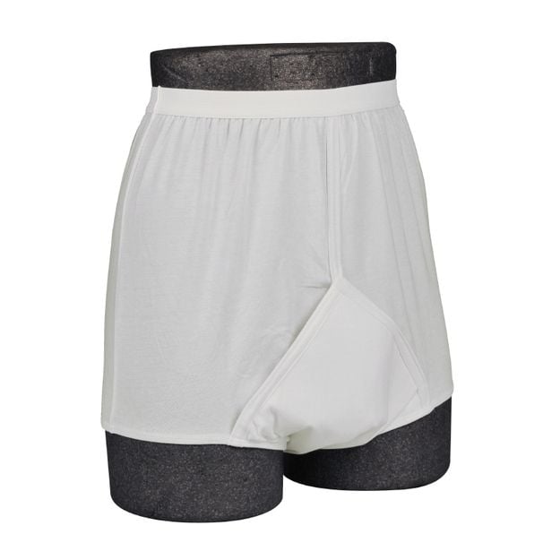 Abri-Wear Male Y-Fronts - 50" / 52" - 250ml - White