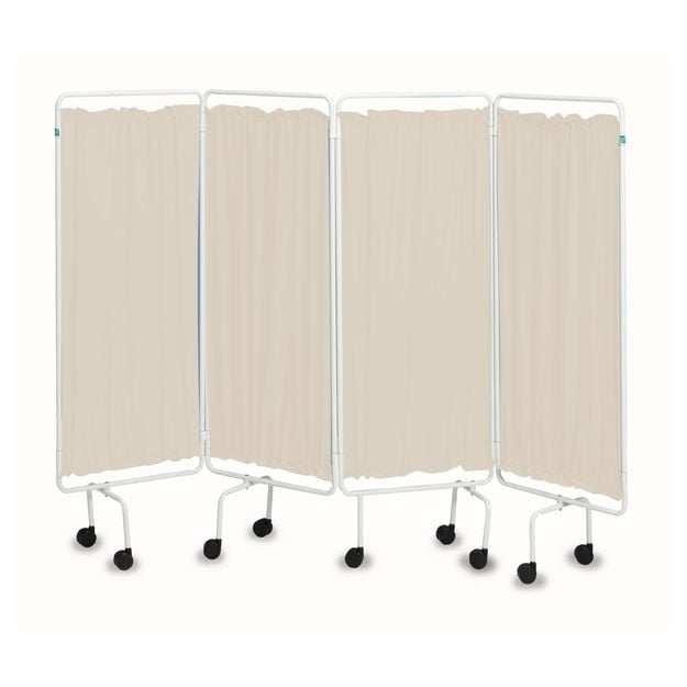 Four Panel Polyester Curtains - Beige