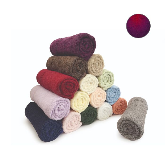 Evolution-Knit Towels - Hand - Claret