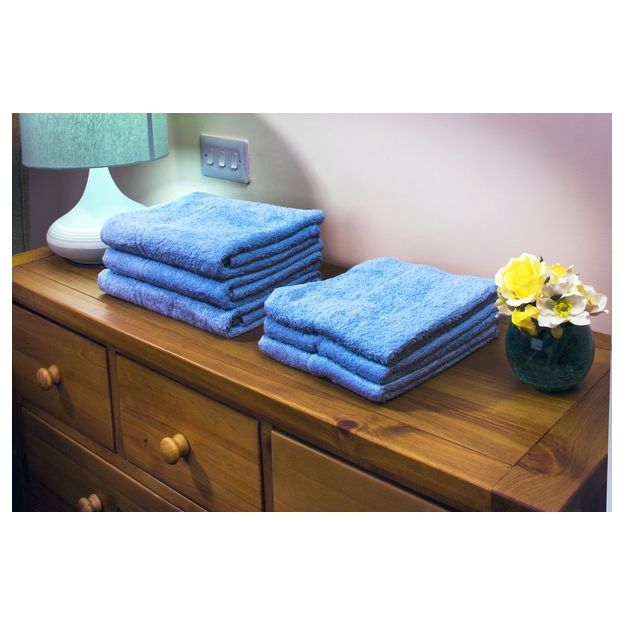 Evolution-Knit Towels - Bath - Blue