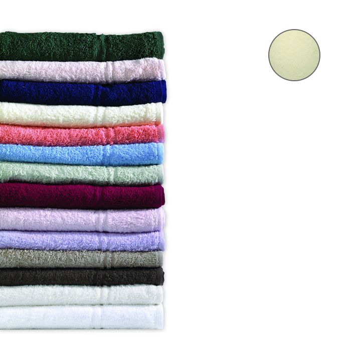 Evolution-Knit Towels - Bath Sheet - Cream