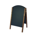 Curved Top A-Board - Oak