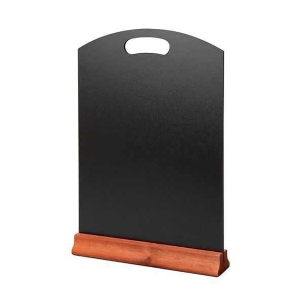 Hand Held Menu - A3 - Red Mahogany