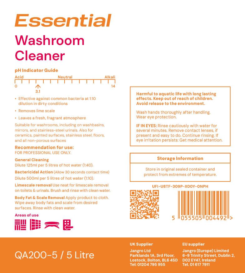 Essential Washroom Cleaner 5ltr