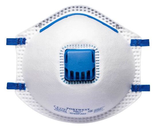 FFP2 Valved Respirator - 10 Pack