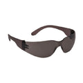 Wrap Around Safety Spectacles - Smoke
