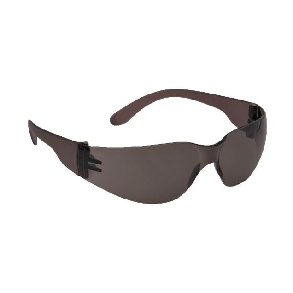 Wrap Around Safety Spectacles - Smoke
