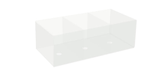 Acrylic Box 3 x Display