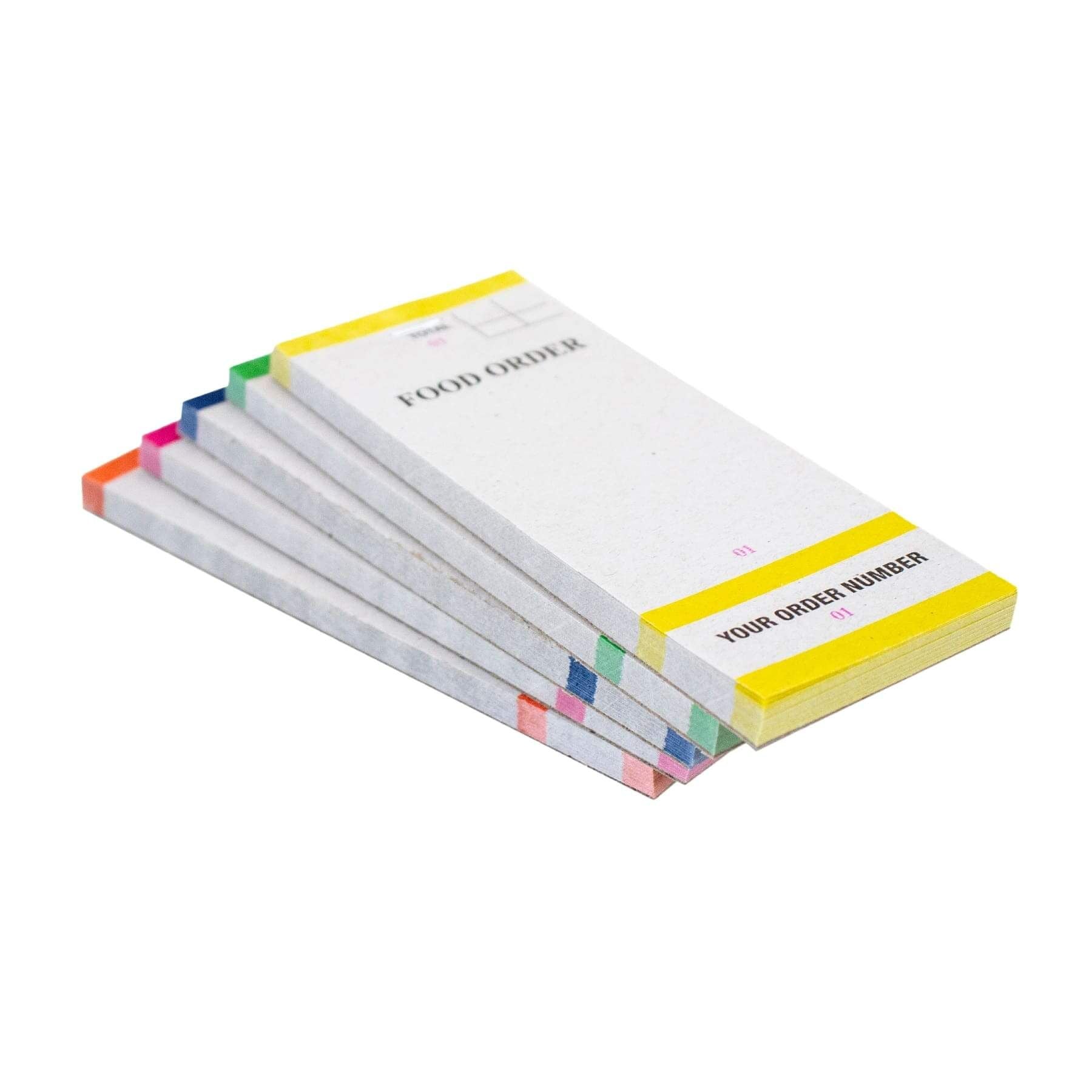 Single Copy 100 Sheet Waiter Pads - 20 Pack