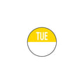 Removable Day of the Week Labels - Tuesday