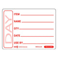 Removable Day / Use By Labels