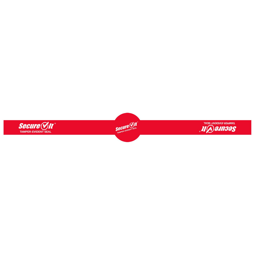 SecureIt Tamper-Evident Seal Labels - 25mm x 203mm