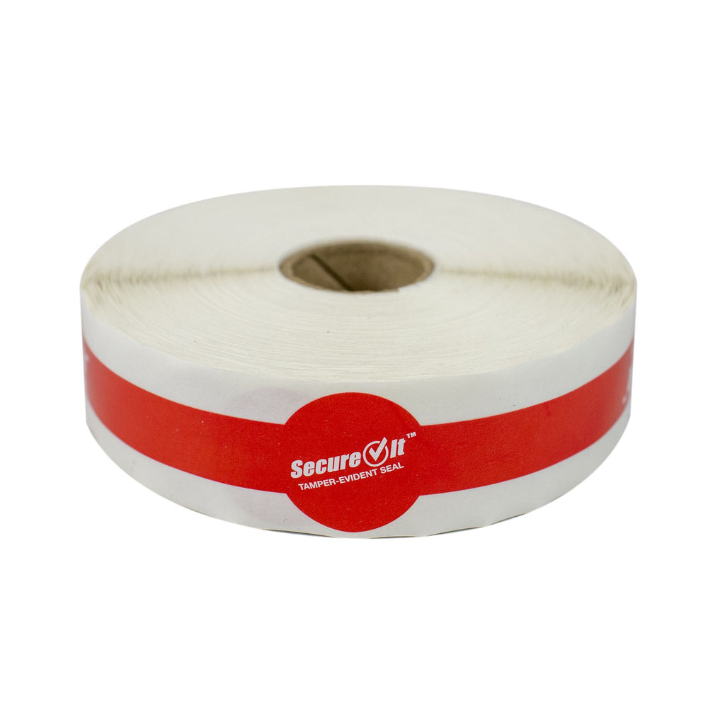SecureIt Tamper-Evident Seal Labels - 25mm x 203mm
