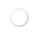 DateCodeGenie Blank Circle Compostable Permanent Labels - 75mm - White