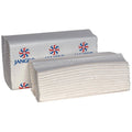 Jangro 2 Ply C-Fold Hand Towels - White