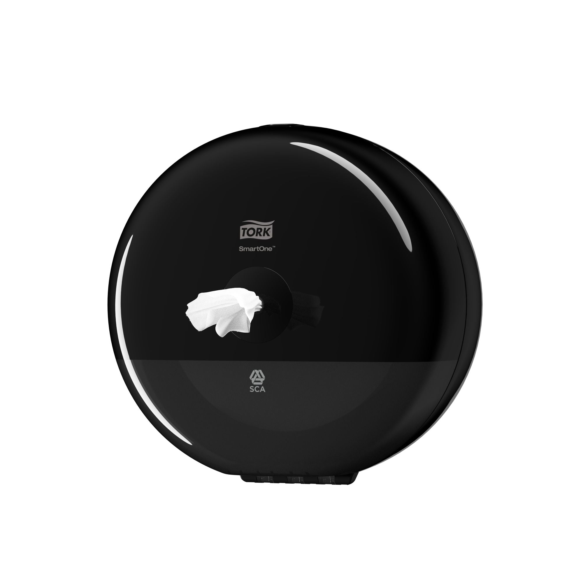 Tork SmartOne® Mini Toilet Roll Dispenser - Single - Black