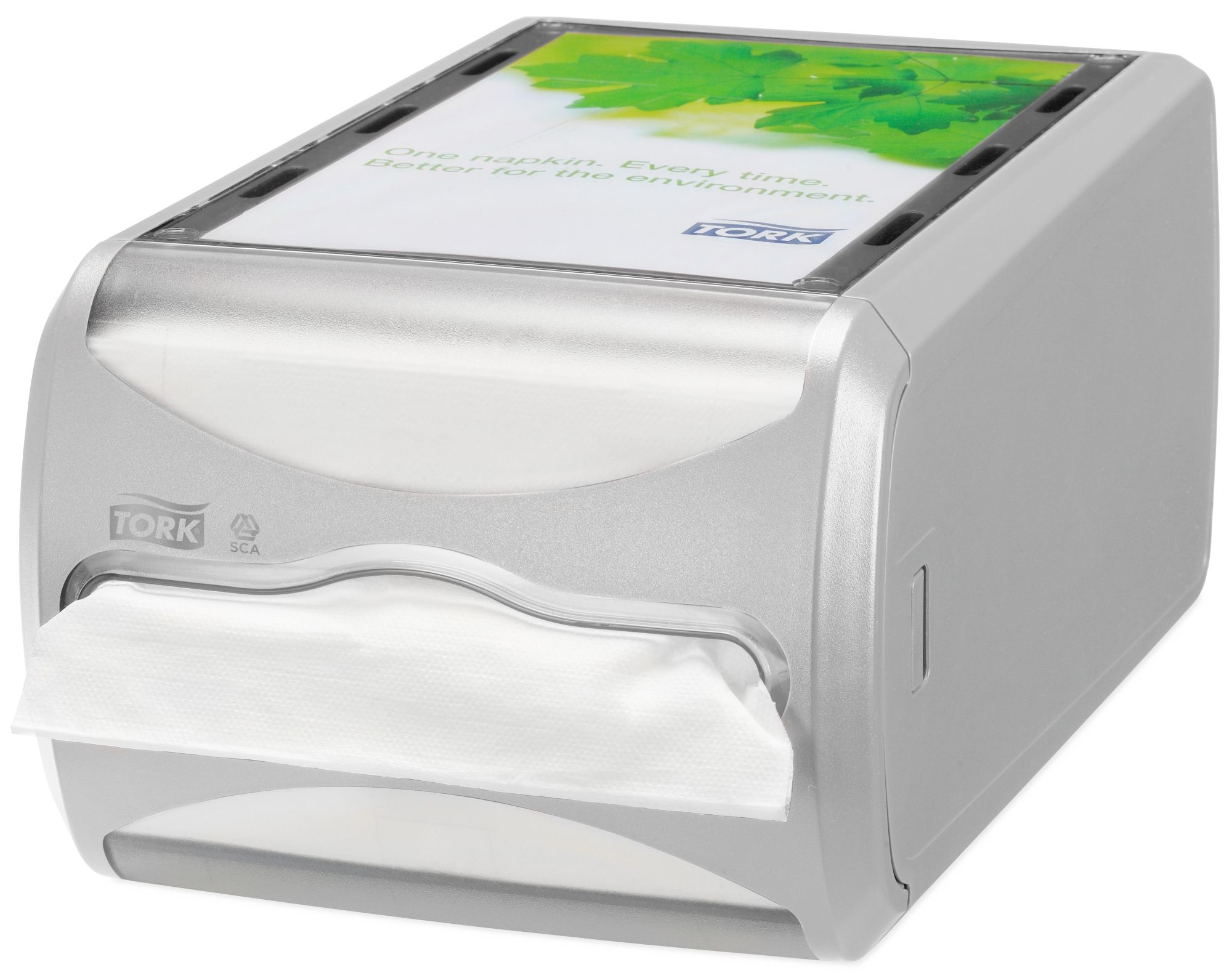 Tork Xpressnap® Countertop Napkin Dispenser - Grey