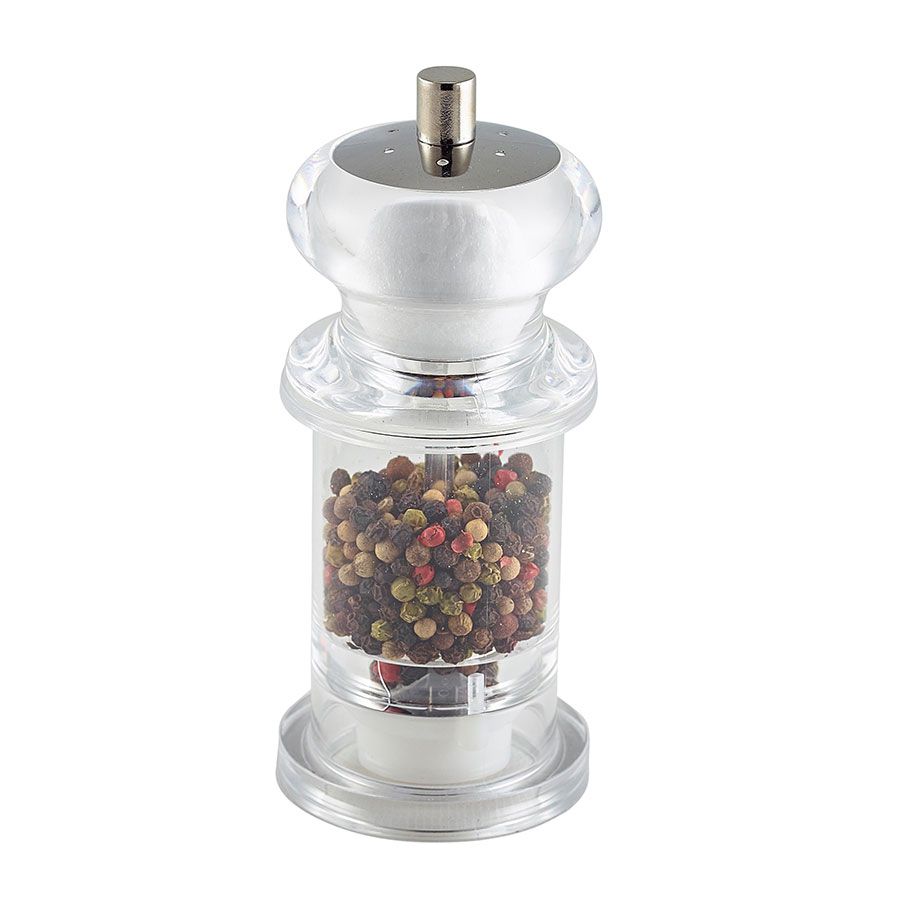 GenWare Combi Salt Shaker / Pepper Grinder - Clear