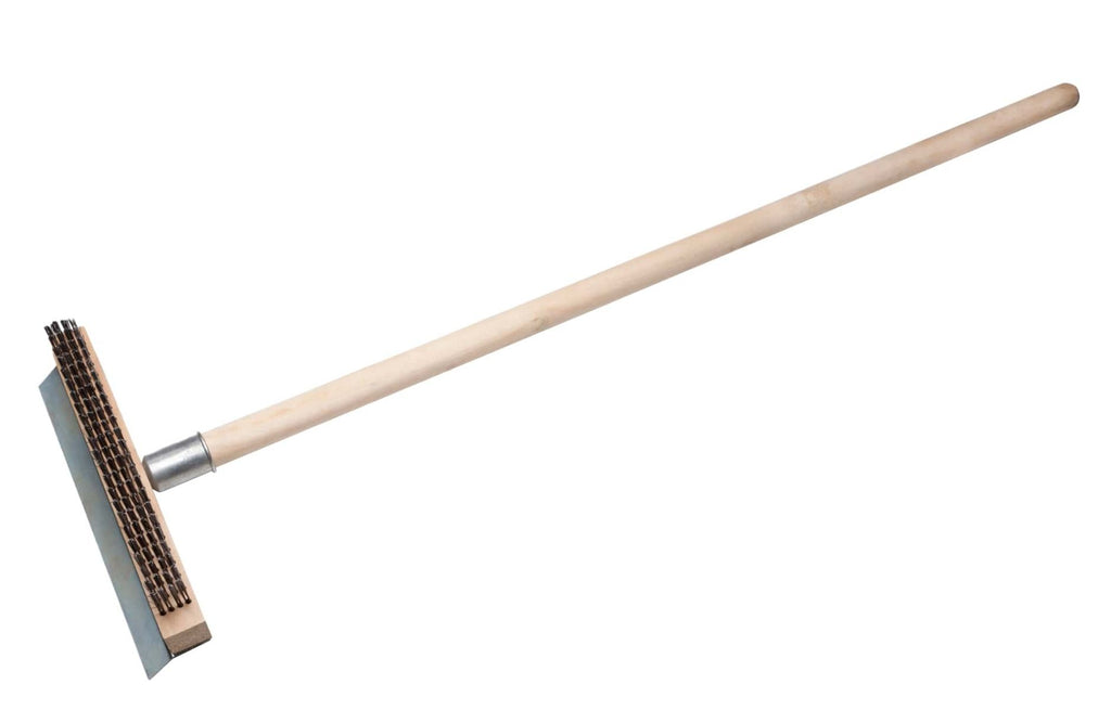 Oven Wire Brush Head with Scraper