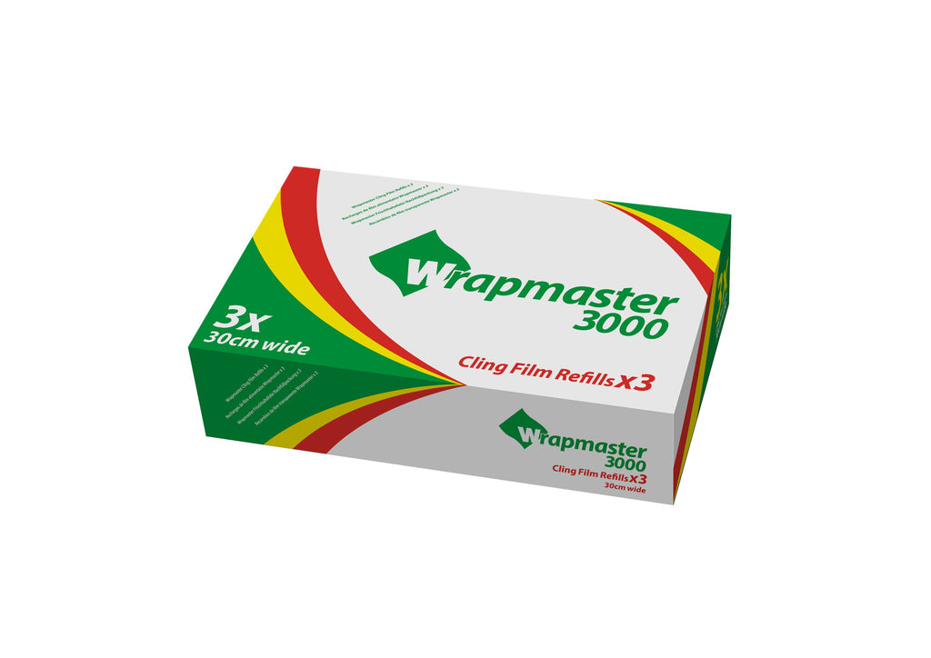 Wrapmaster® Cling Film Refills - 30cm x 300m